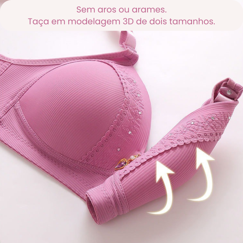 Sutiã Reforçado Sem Aro Malibu Plus