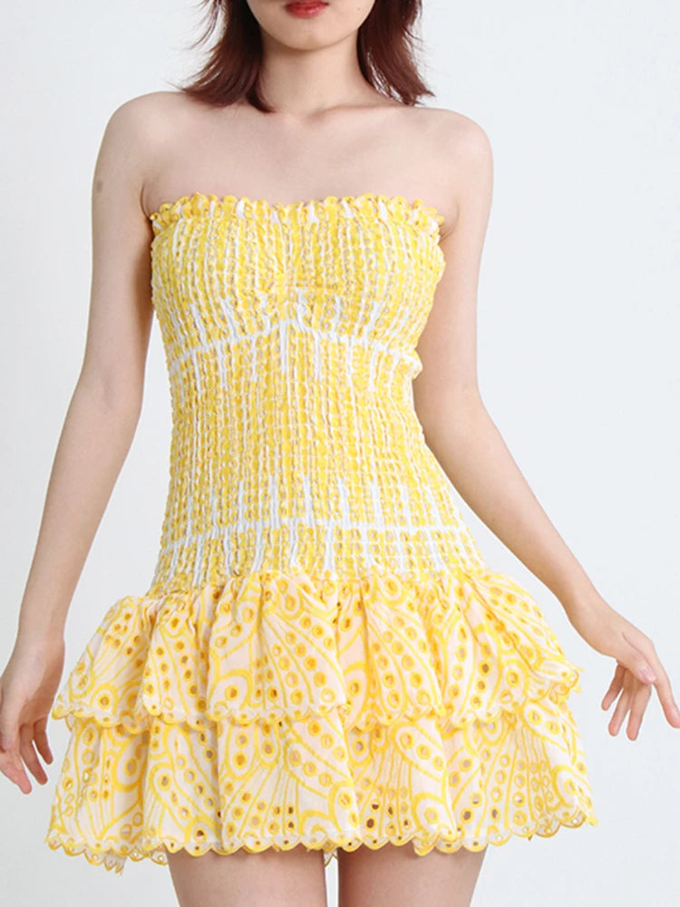 Vestido Grecía Sem Alças