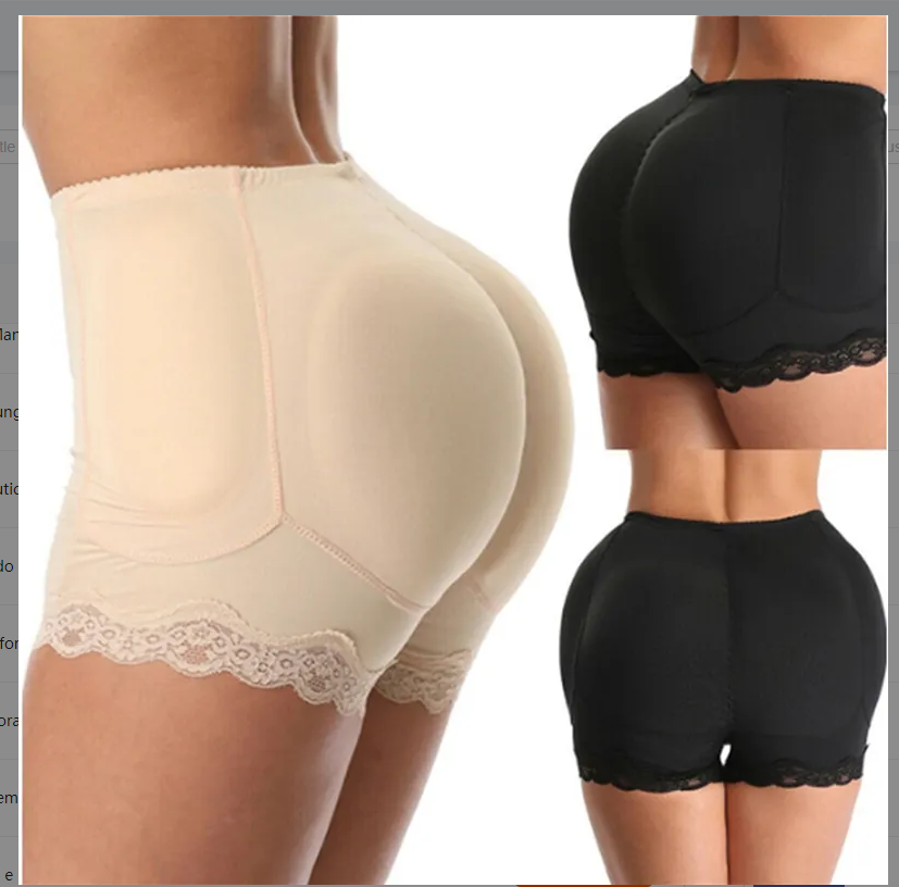 Cinta Modeladora com Enchimento para bumbum e quadril