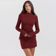 Vestido Feminino Tubinho Manga Longa Luma