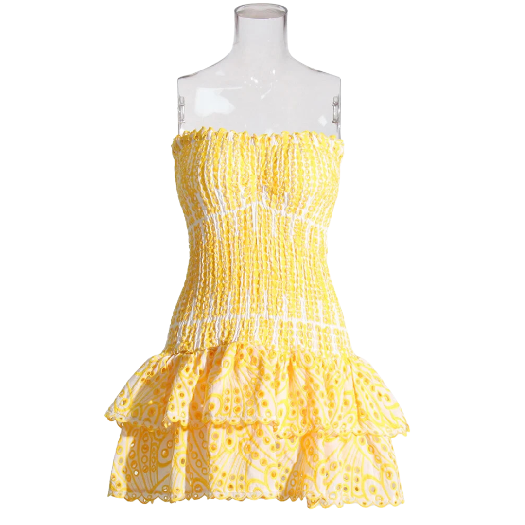 Vestido Grecía Sem Alças