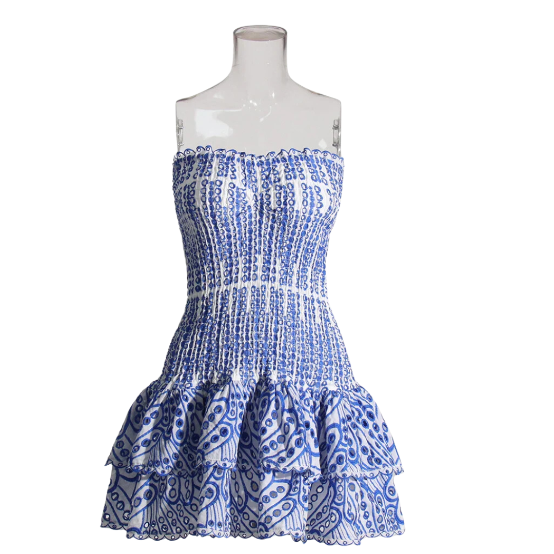 Vestido Grecía Sem Alças