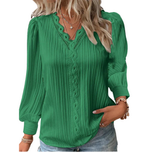 Blusa Feminina Com renda Manga longa