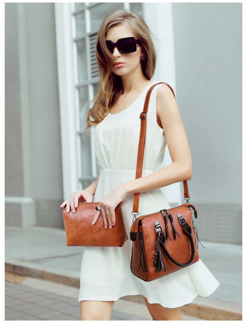 Bolsa Nature de Couro - Compre 1 Leve 4 [MEGA OFERTA PANOMA]