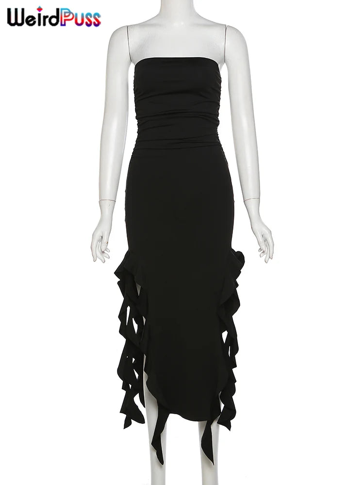 Vestido Feminino Midi Verão Puss