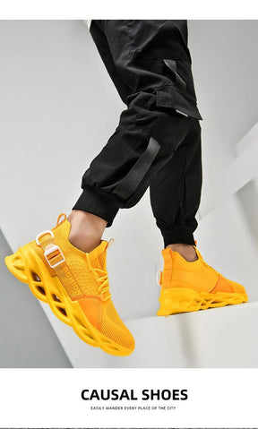 Tênis masculino Sport Fashion com Amortecedor Antiderrapante