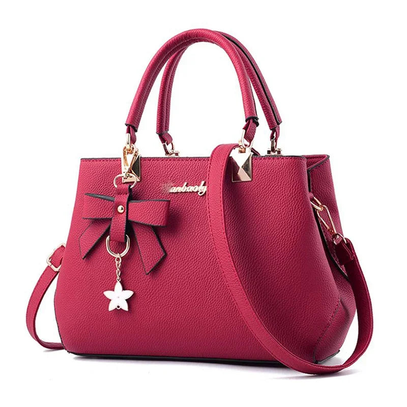 Bolsa de couro estrela feminina[PANOMA]