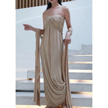 Vestido Feminino Longo Grego