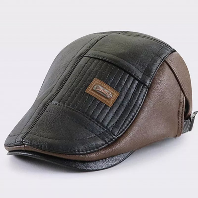 Boina Masculina Firenze™ - Couro Legítimo Italiano