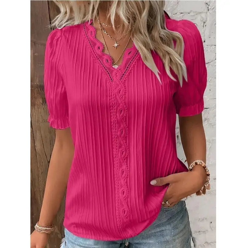 Blusa Feminina Verão Manga Curta