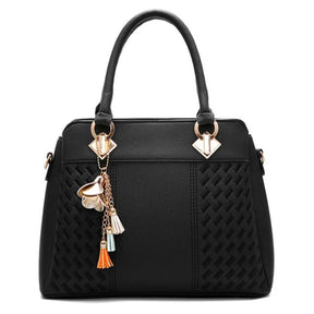 Bolsa feminina de couro transversal  Carme