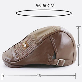 Boina Masculina Firenze™ - Couro Legítimo Italiano