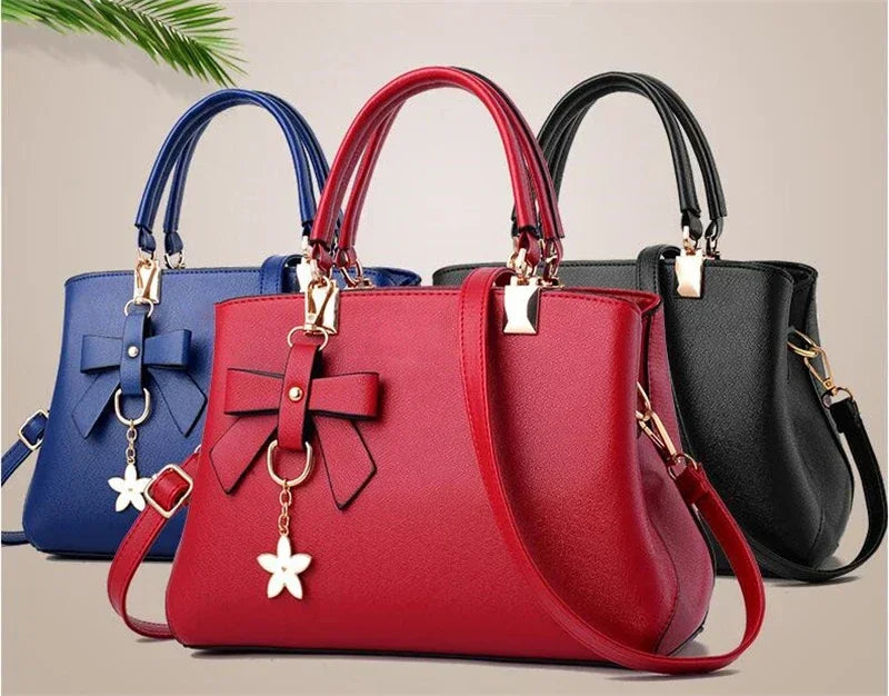 Bolsa de couro estrela feminina[PANOMA]